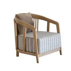 Made in Meubles Fauteuil<Fauteuil en bois de manguier Térence