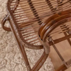 Made in Meubles Fauteuil<Fauteuil en rotin arrondi Rattan