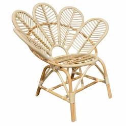 Made in Meubles Fauteuil<Fauteuil en rotin fleur Rattan