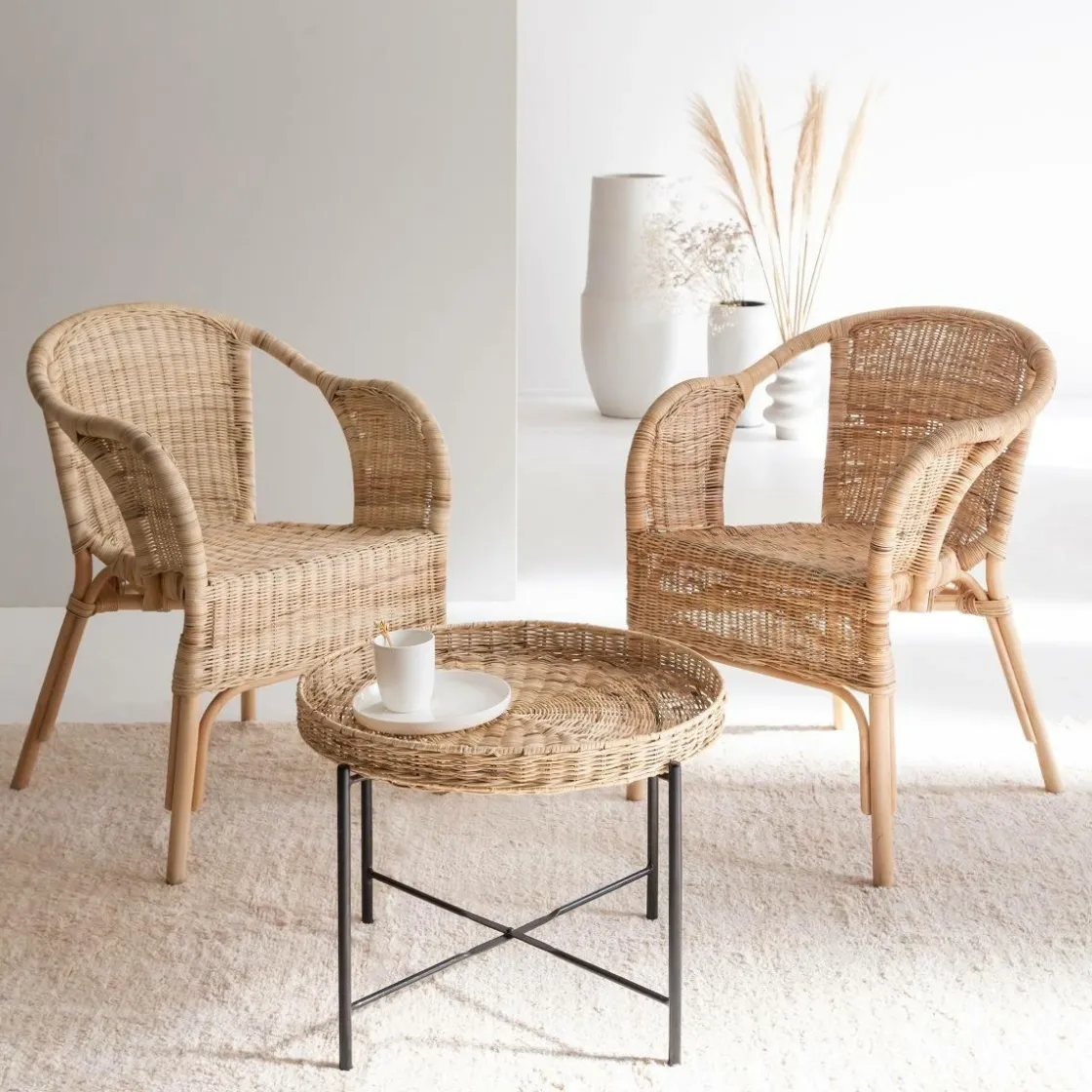 Made in Meubles Chaise De Jardin|Fauteuil<Fauteuil en rotin Nohan