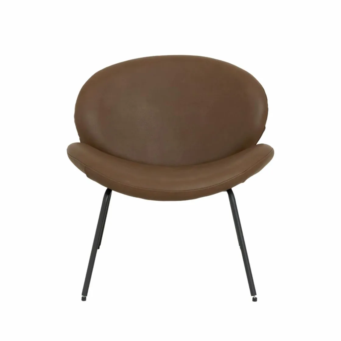 Made in Meubles Fauteuil<Fauteuil en simili-cuir Dorian