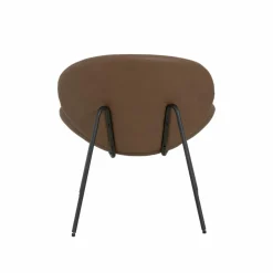 Made in Meubles Fauteuil<Fauteuil en simili-cuir Dorian