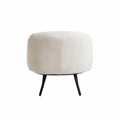 Made in Meubles Fauteuil<Fauteuil en tissu bouclette confort Orenzo