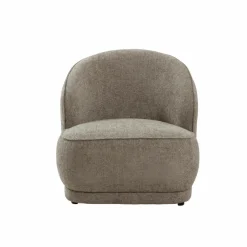 Made in Meubles Fauteuil<Fauteuil en tissu taupe Travis