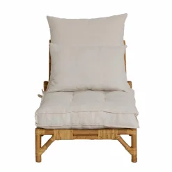 Made in Meubles Fauteuil<Fauteuil futon en rotin 1 place Elisa