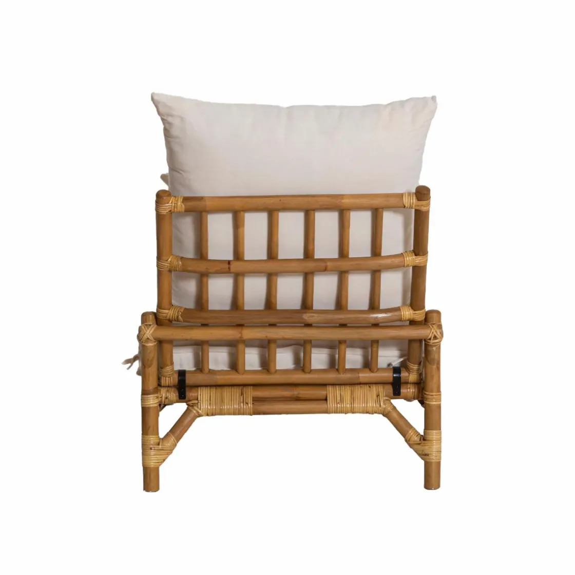 Made in Meubles Fauteuil<Fauteuil futon en rotin 1 place Elisa