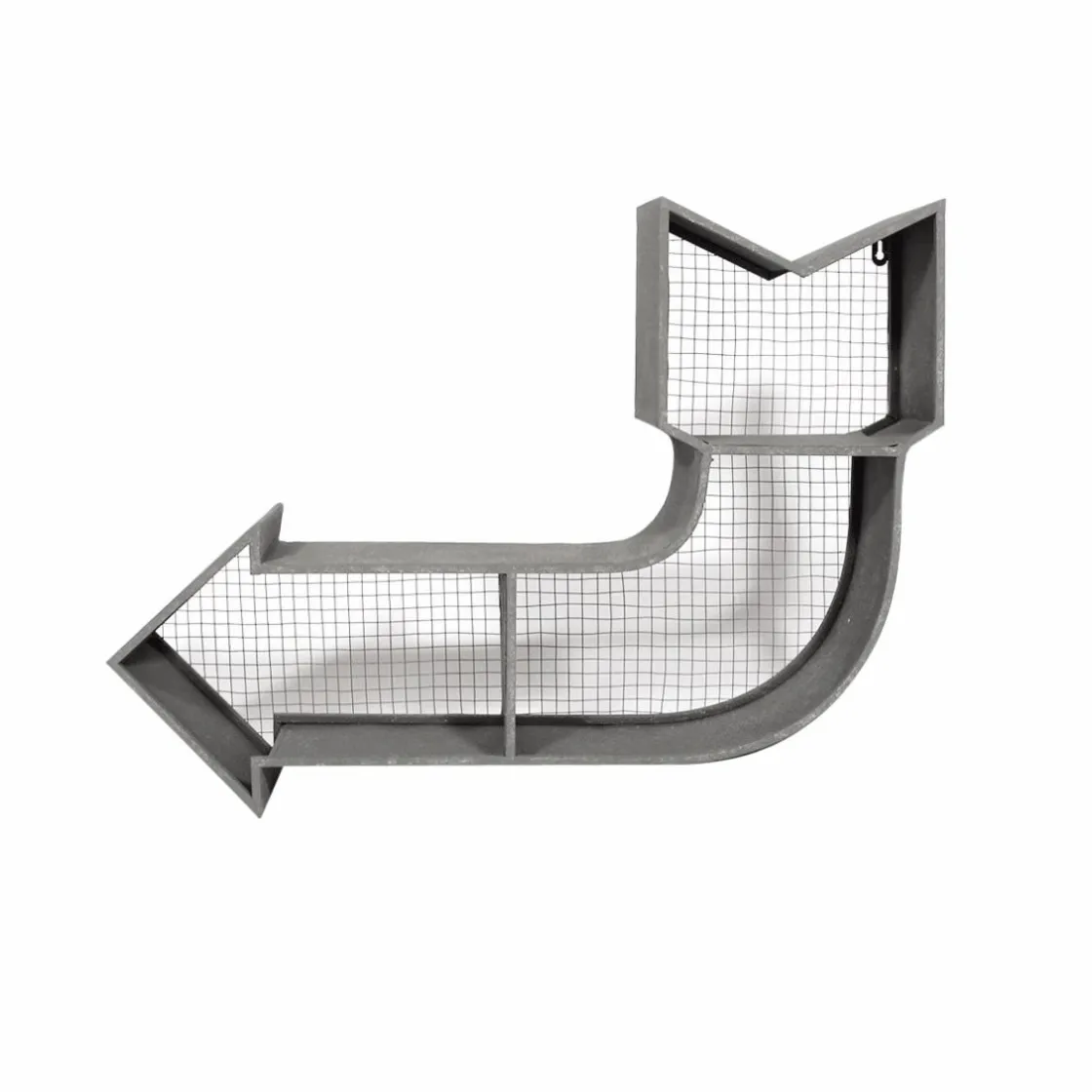 Made in Meubles Décoration<Flèche grise en métal