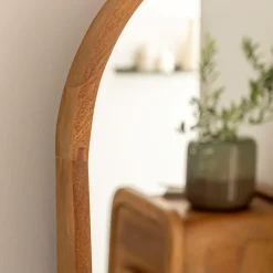 Made in Meubles Miroir|Décoration<Grand miroir en bois de manguier Marley