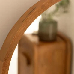 Made in Meubles Miroir|Décoration<Grand miroir en bois de manguier Marley