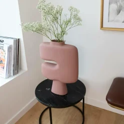 Made in Meubles Décoration<Grand vase rose en aluminium Cosmo