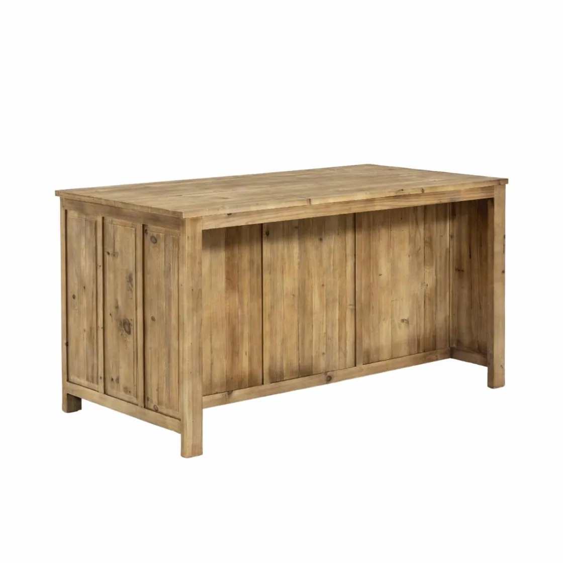 Made in Meubles Meuble Bas|Ilot Central<Ilot central en bois recyclé Garance