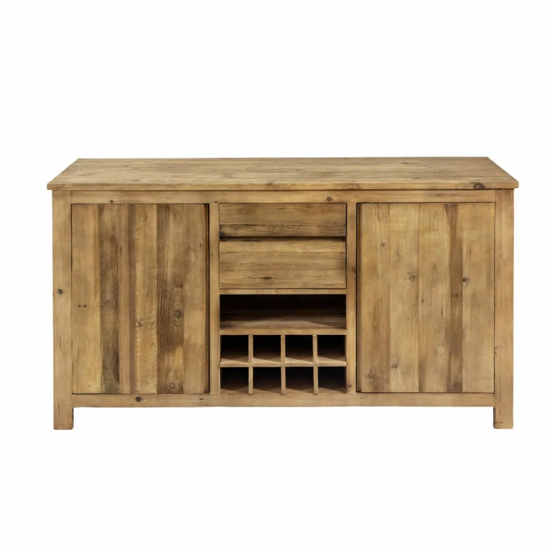 Made in Meubles Meuble Bas|Ilot Central<Ilot central en bois recyclé Garance