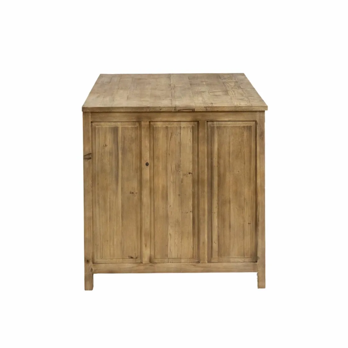 Made in Meubles Meuble Bas|Ilot Central<Ilot central en bois recyclé Garance