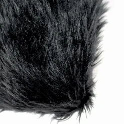 Made in Meubles Décoration<Jeté en fausse fourrure noire