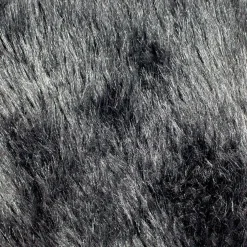 Made in Meubles Décoration<Jeté en fausse fourrure noire