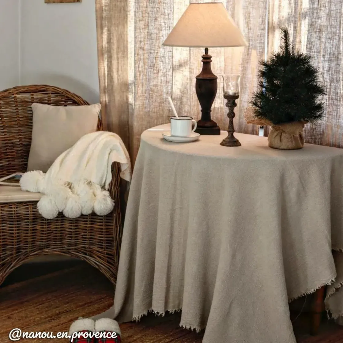 Made in Meubles Lampe À Poser<Lampe à poser en bois de manguier Will