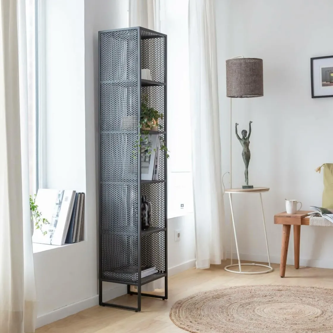 Made in Meubles Lampe Sur Pied<Lampe sur pied en métal et en jute Rosanne