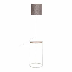 Made in Meubles Lampe Sur Pied<Lampe sur pied en métal et en jute Rosanne
