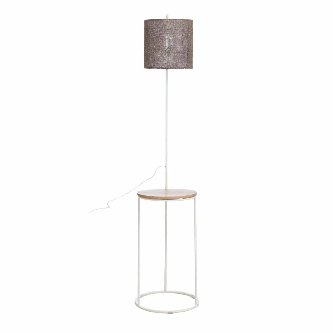 Made in Meubles Lampe Sur Pied<Lampe sur pied en métal et en jute Rosanne