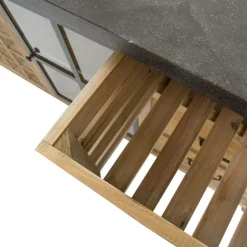 Made in Meubles Meuble Bas|Ilot Central<Îlot central en bois recyclé Champêtre