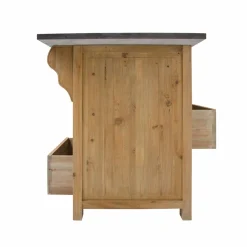 Made in Meubles Meuble Bas|Ilot Central<Îlot central en bois recyclé Champêtre