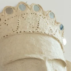 Made in Meubles Décoration<Masque avec couronne en papier mâché Antoine