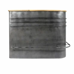 Made in Meubles Meuble Bar<Meuble bar en angle en métal Locker