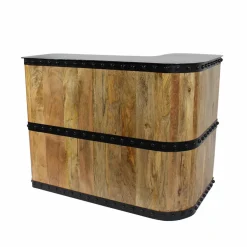 Made in Meubles Meuble Bar<Meuble bar en bois de manguier New-York