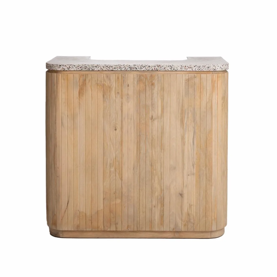 Made in Meubles Meuble Bar<Meuble bar en bois de manguier et terrazzo Lou