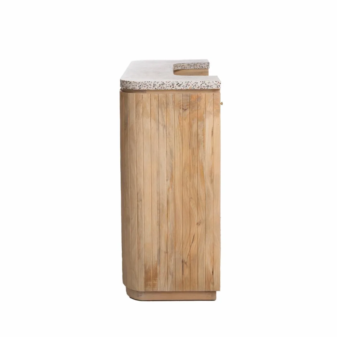 Made in Meubles Meuble Bar<Meuble bar en bois de manguier et terrazzo Lou