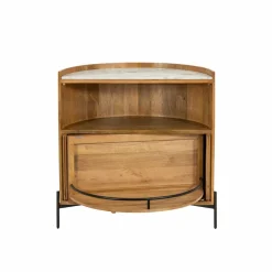 Made in Meubles Meuble Bar<Meuble bar en bois de manguier et marbre Adler