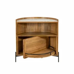 Made in Meubles Meuble Bar<Meuble bar en bois de manguier et marbre Adler