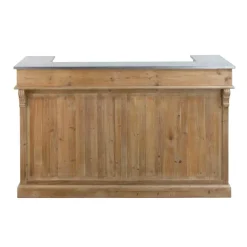 Made in Meubles Meuble Bar<Meuble bar en bois recyclé 180 cm Garance
