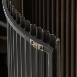 Made in Meubles Meuble Bar<Meuble bar haricot en marbre et métal Orlando