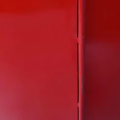 Made in Meubles Meuble Bar<Meuble bar rouge avec plateau en bois de manguier Combi