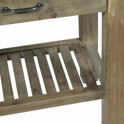 Made in Meubles Ilot Central<Meuble bas cuisine en bois recyclé Garance