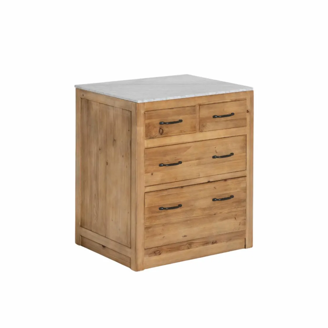 Made in Meubles Meuble Bas<Meuble bas de cuisine 4 tiroirs Epure