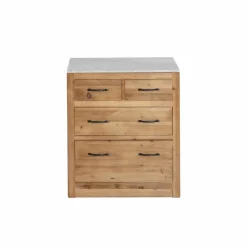 Made in Meubles Meuble Bas<Meuble bas de cuisine 4 tiroirs Epure