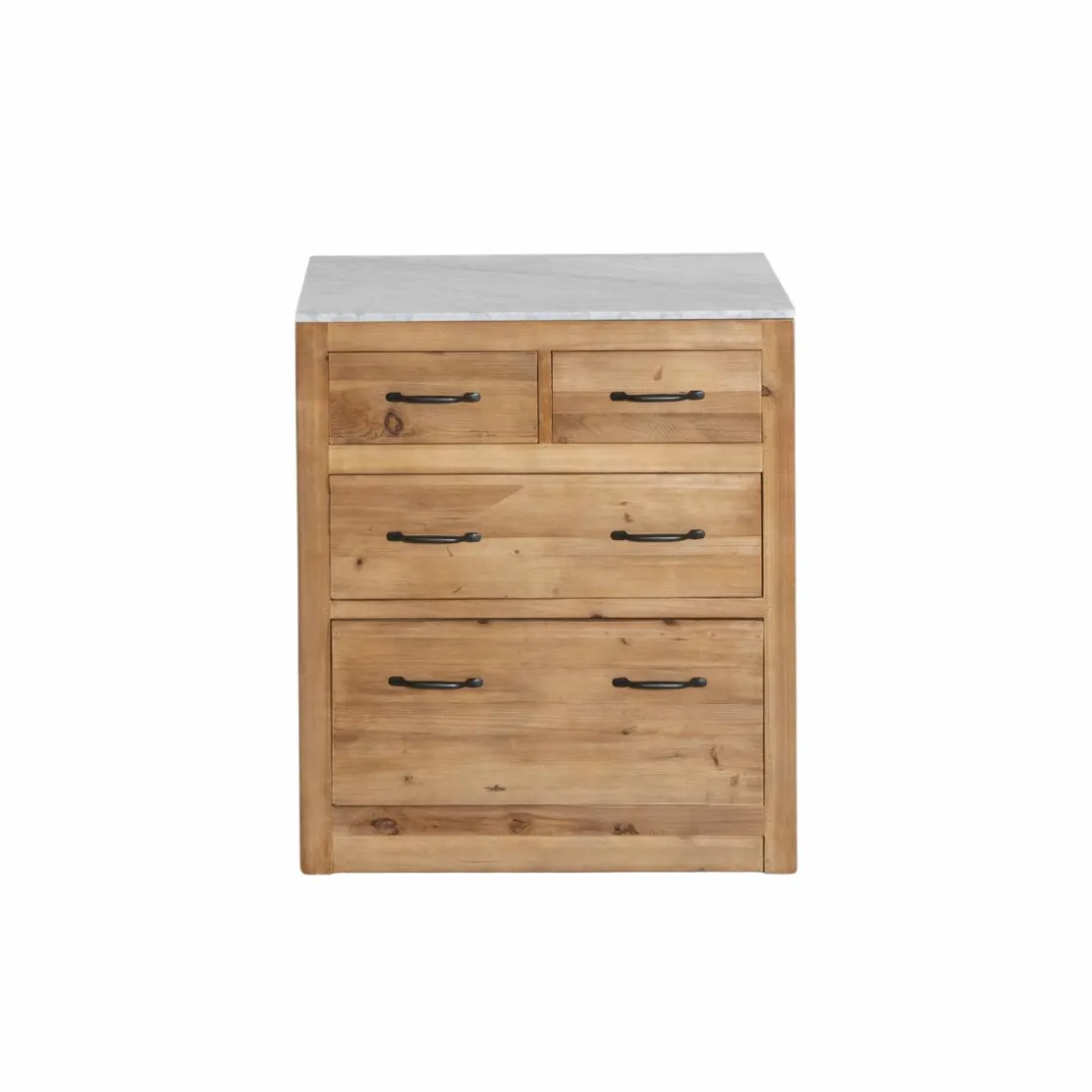 Made in Meubles Meuble Bas<Meuble bas de cuisine 4 tiroirs Epure