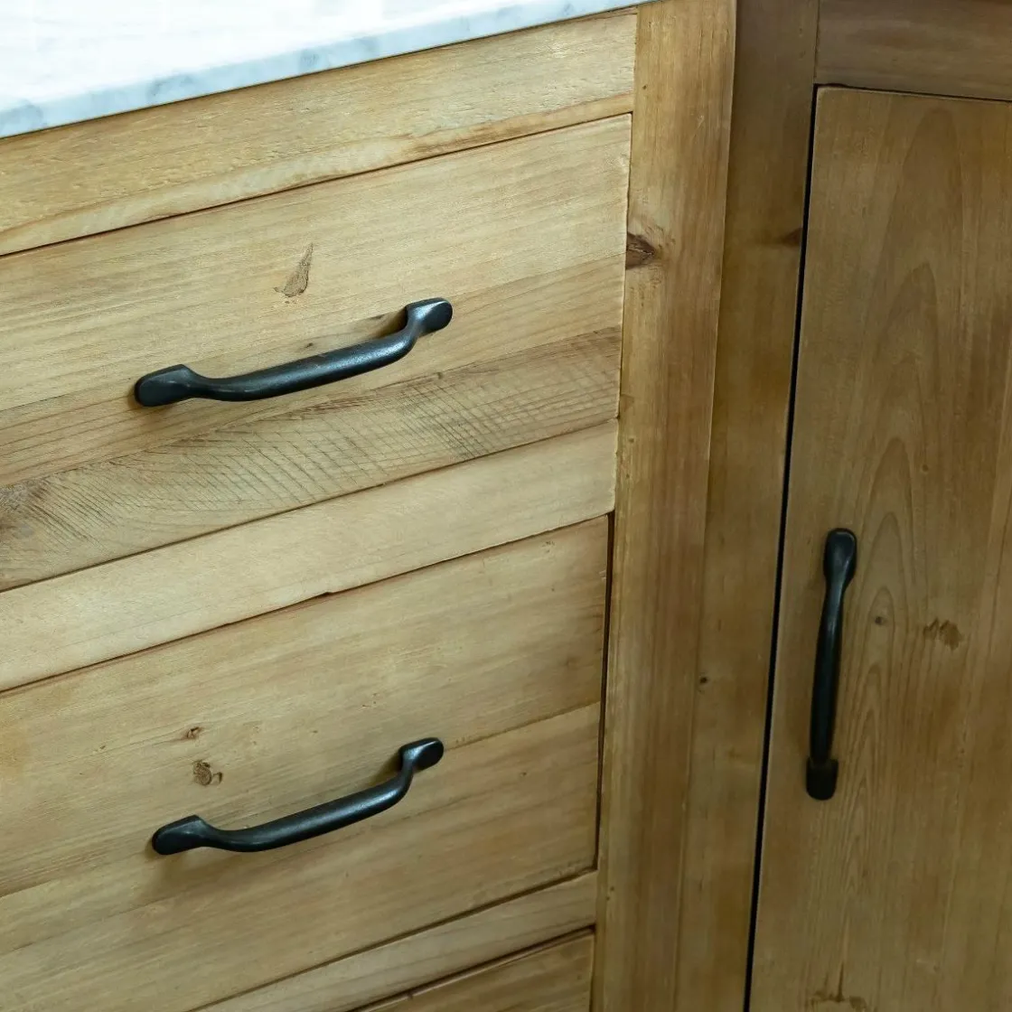 Made in Meubles Meuble Bas<Meuble bas de cuisine 4 tiroirs Epure