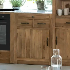 Made in Meubles Meuble Bas<Meuble bas de cuisine 2 tiroirs, 1 porte Epure