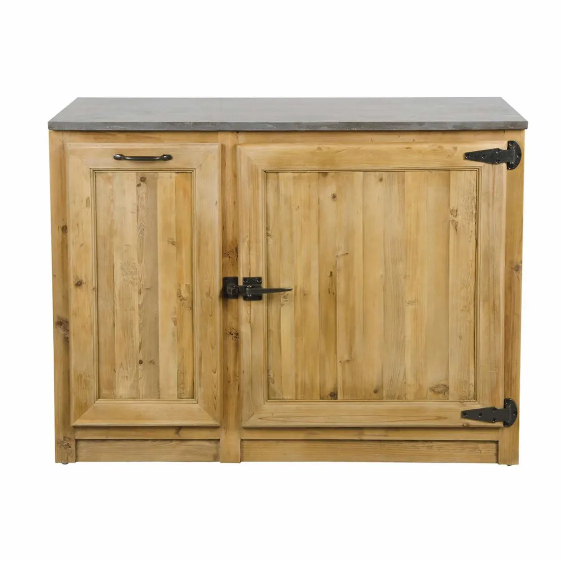 Made in Meubles Meuble Bas<Meuble bas de cuisine avec tiroir coulissant Champêtre