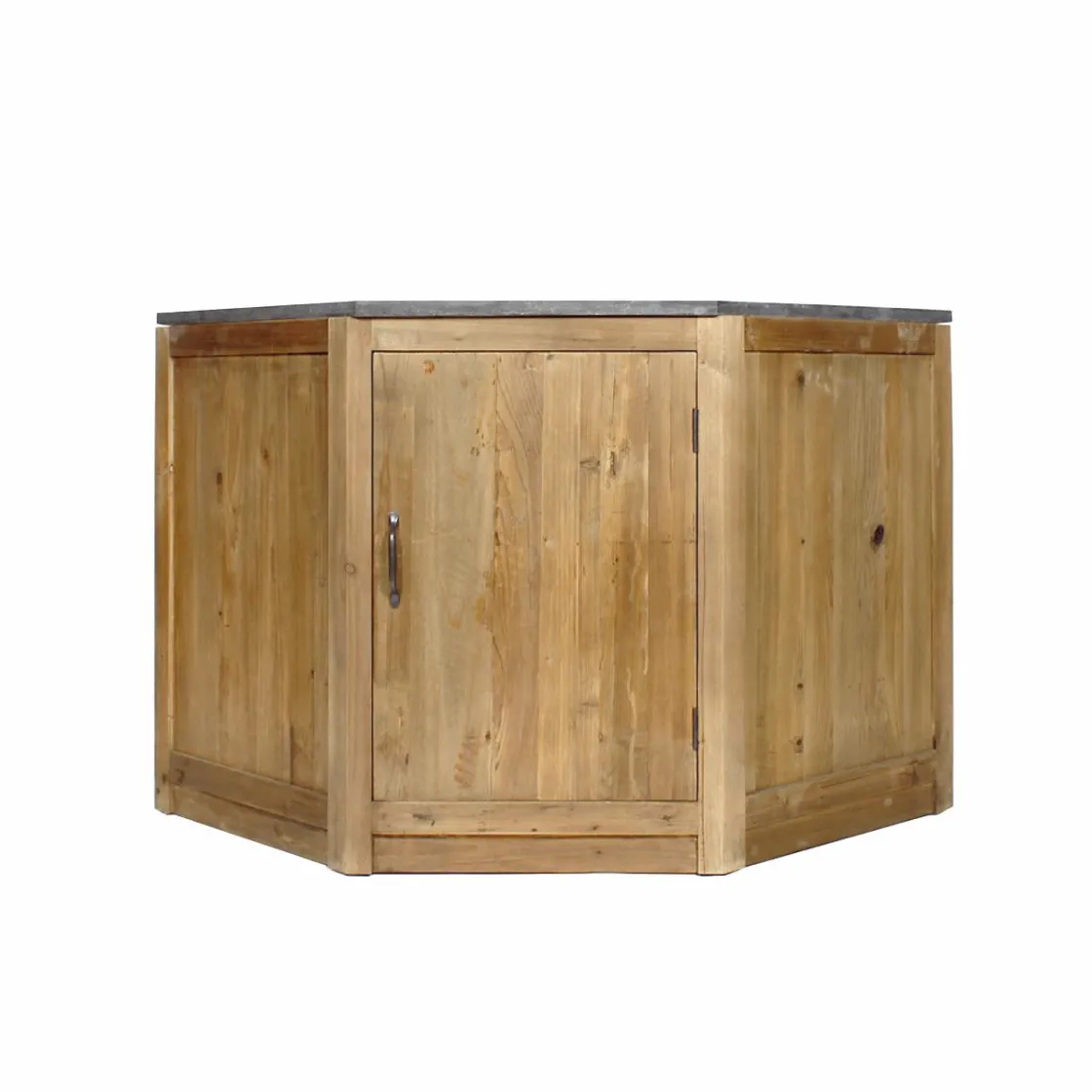 Made in Meubles Meuble Bas<Meuble bas de cuisine en angle Champêtre