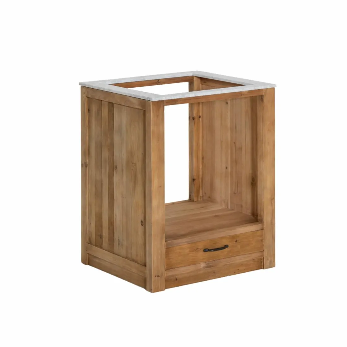 Made in Meubles Meuble Bas<Meuble bas de cuisine pour four et plaques de cuisson Epure