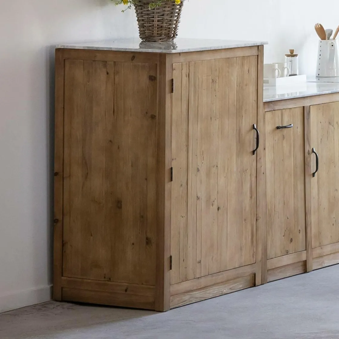 Made in Meubles Meuble Bas<Meuble bas de cuisine style buffet haut Epure