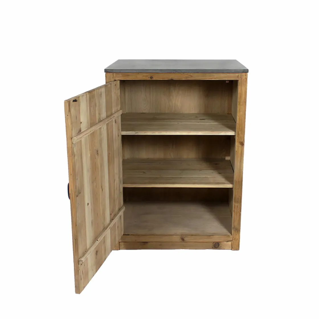 Made in Meubles Buffet|Meuble Bas<Meuble bas de cuisine style buffet haut Champêtre