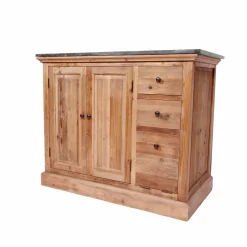 Made in Meubles Meuble Sous Vasque<Meuble sous vasque en bois recyclé April