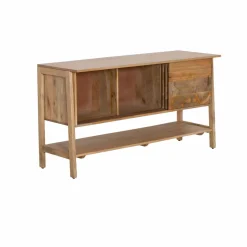 Made in Meubles Meuble Sous Vasque<Meuble sous vasque en bois de manguier 145 cm Nour