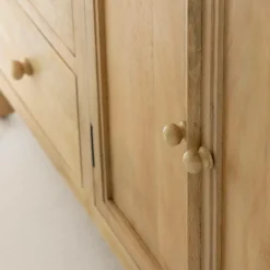 Made in Meubles Meuble Sous Vasque<Meuble sous vasque en bois de manguier blanchi Ronan