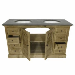 Made in Meubles Meuble Sous Vasque<Meuble sous vasque en bois recyclé Zephyr